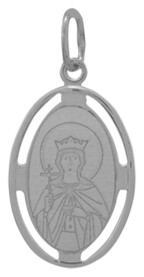 Нательная иконка св Екатерина Александрийская